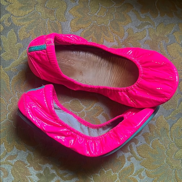 Tieks Neon Pink Ballet Flats - Picture 6 of 6